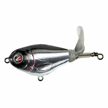 River2Sea WPL75-44 75 mm Whopper Plopper 44 Chrome & Black Fishing Lure ...