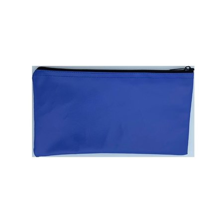 Amabilidad 6 x 11 in Flat Vinyl Zipper Bag Blue 2PK AM1795923