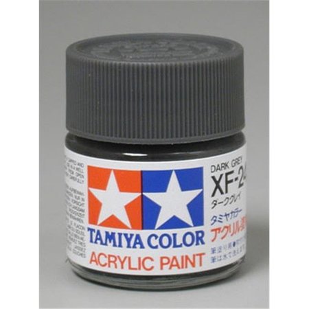 Tamiya Paint Tamiya Paint TAM81324 0.75 oz Tamiya Acrylic Paint - Dark Gray  TAM81324
