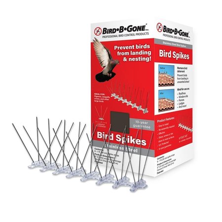 Bird B Gone 7in - 50ft. Plastic Bird Spikes