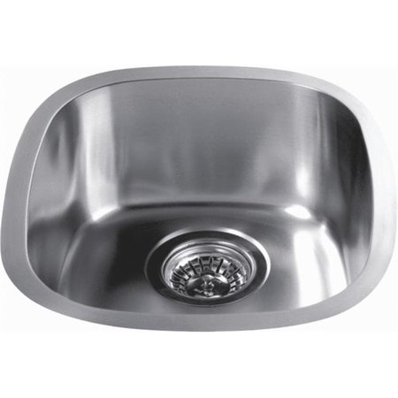 Dawn Dsu4120 Single Bowl Undermount Sink with Work Surface