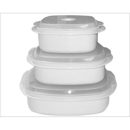 Microwave Cookware/Storage Set - White – Reston Lloyd