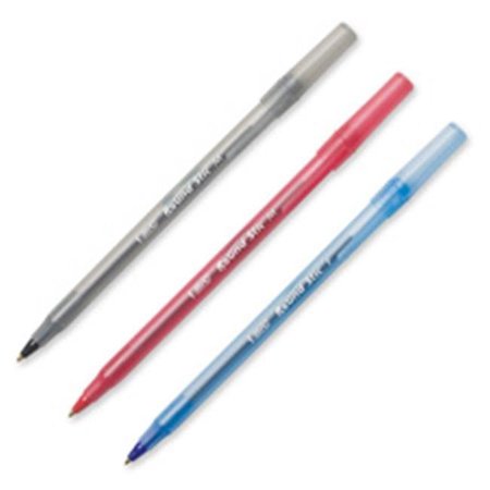 Bic Velocity Ballpoint Retractable Pen Blue Ink 1.6mm Bold Dozen