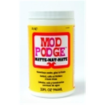 Mod Podge Fast Dry Non-Flammable Tissue Glue and Glaze, 1 gal Jar