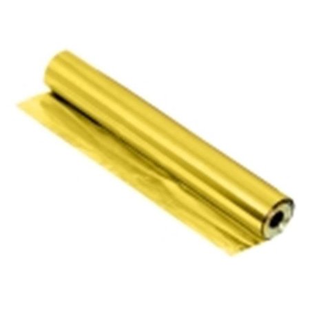 St Louis Crafts Multi-Purpose Aluminum Foil Roll - 12 in. x 25 Ft. - 38 Ga.  - Goldtone