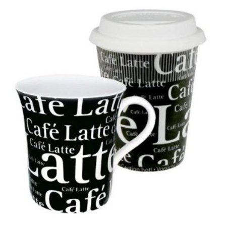 Cappuccino Cups Set Of 2 BON CAPPUCCINO Written on Mug