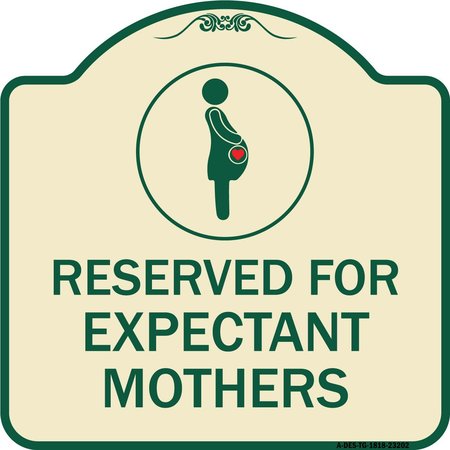 SignMission Reserved For Expectant Mothers (With Graphic)/23202