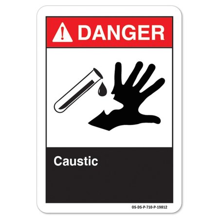 Attention Scissor Lift In Operation Sign Metal Tin Sign 8x12 pouces  Attention Danger Sécurité Sécurité Avertissement Panneaux d'avertissement
