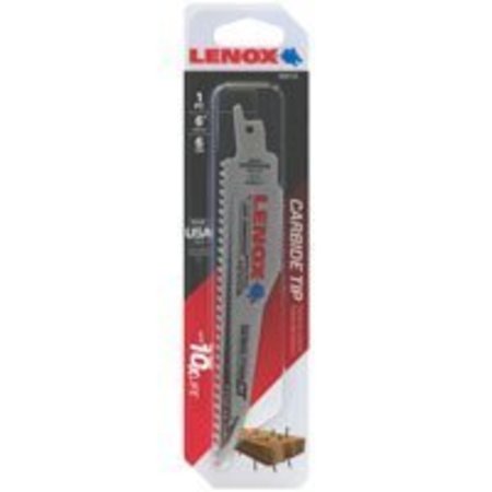 Lenox 20494B614R Reciprocating Saw Blade, 25-Pack, 3/4 in W, 6 in L, 14  TPI, Bi-Metal Cutting Edge