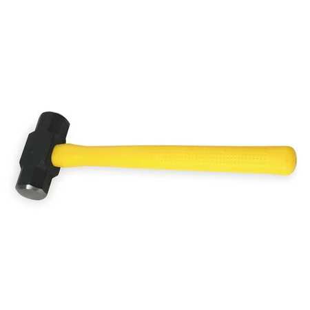 WESTWARD Sledge Hammer, 6 lb., 34-1/4 In, Fiberglass 2DBT8