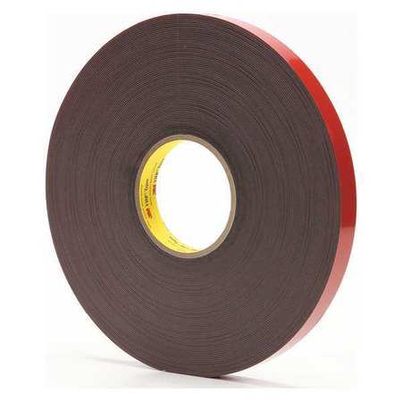 3M Double Sided VHB Tape, 3/4 in, 108 ft, PK12 4611