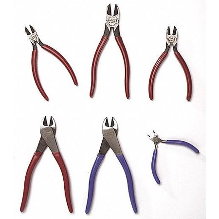 Klein Tools 7 3/4 in Diagonal Cutting Plier Standard Cut Oval Nose Uninsulated D220-7