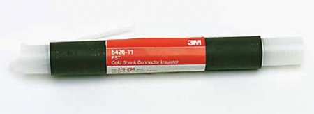 3M Shrink Tubing, 1.180 In ID, Bl, 11 In, PK10 8426-11