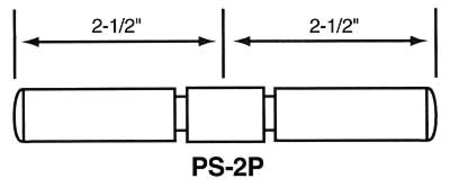 3M PanelSafe 2 Way Pin PS-2P PS-2P