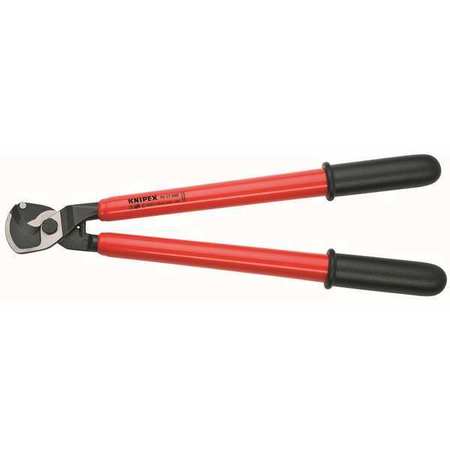 Knipex Insulated Cable Shear, Shear Cut, 20 In 95 17 500