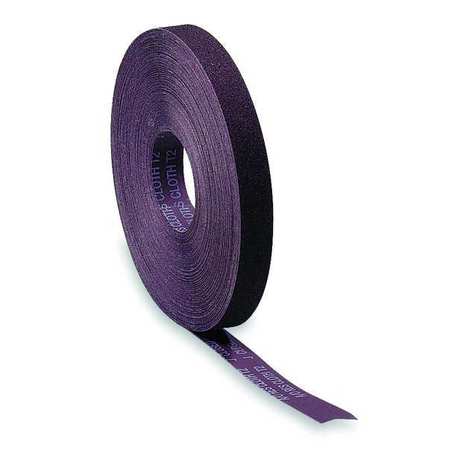 Norton Abrasives Abrasive Roll, 2" Wx 150 ft. L, 120G, Brown 66261126297