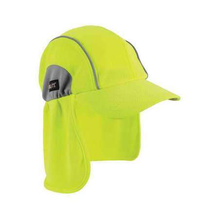 CHILL-ITS BY ERGODYNE Cooling Hat, Lime, One Size 6650