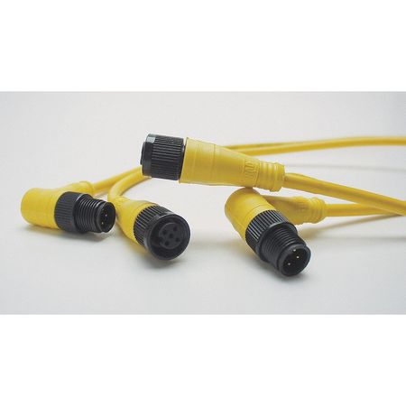 BRAD HARRISON Extension Cordset, 5Pin, Receptacle, Female 885030A09M020