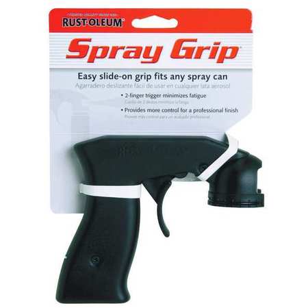 Rust-Oleum Spray Can Grip, 4-1/2 x 1-1/2 In, Black 243546