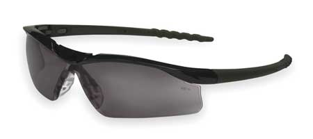Mcr Safety Safety Glasses, Gray Anti-Scratch DL112