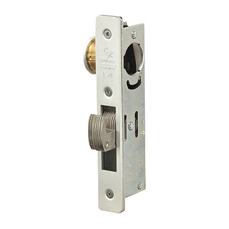 Adams Rite Deadbolt Less Cylinder, HD, Satin Chrome MS1850S-450-628