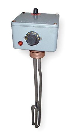 Vulcan Spa/Hot Tub Heater, Thermostat, 12 In, 120V HTTR015U