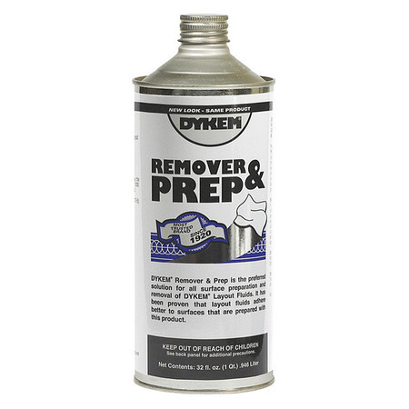 Dykem Layout Fluid Remover and Prep, 930ml 82638