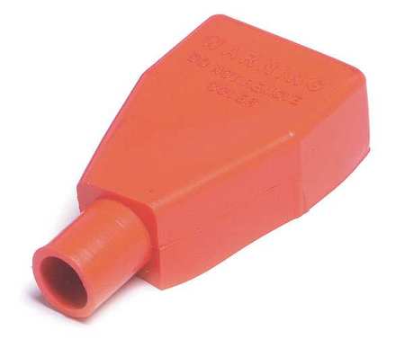 QUICKCABLE Terminal Protector, Plug-In, PVC, Red, PK5 5723-360-005R