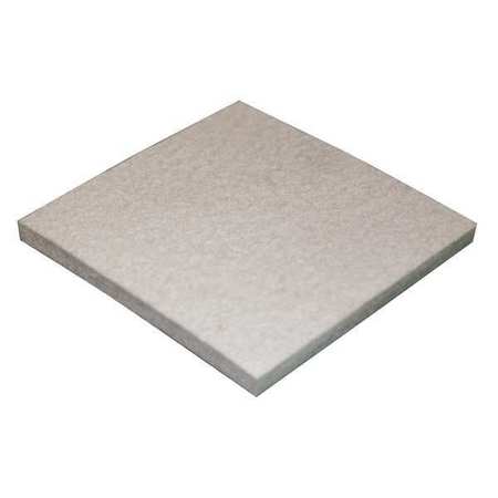 ZORO SELECT Felt Sheet, F5, 1/4 In Thick, 12 x 12 In 2FJV5