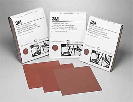 3M Sanding Sheet, 11x9 In, 100 G, AlO, PK250 7000021272