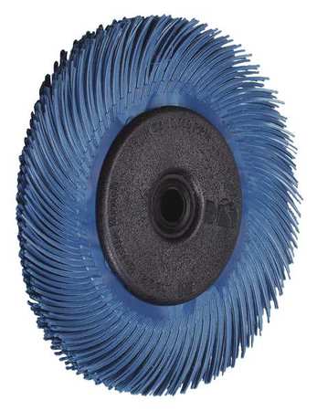 SCOTCH-BRITE Radial Bristle Brush, TC, 7-5/8x1,400G, PK2 61500189487