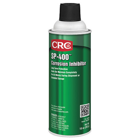 Crc Corrosion Inhibitor, SP-400, H2, Aerosol Can, 10 oz, Amber 03282