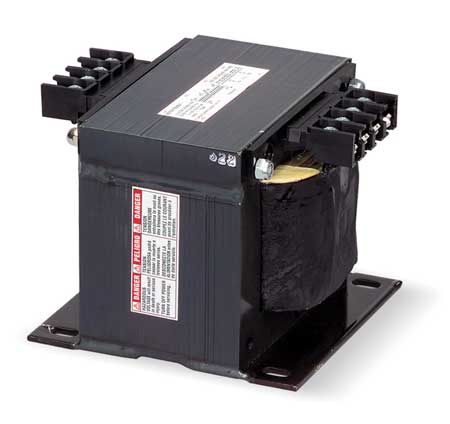 SQUARE D Control Transformer, 150 VA, Not Rated, 55 Â°C, 120V AC, 240/480V AC 9070EO3D1