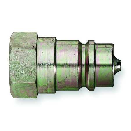 AEROQUIP Hydraulic Quick Connect Hose Coupling, Steel Body, Push-to-Connect Lock, 9/16"-18 Thread Size 5610-6-6S