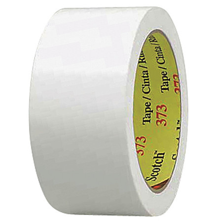 SCOTCH Carton Tape, White, 72mm x 50m, PK24 373