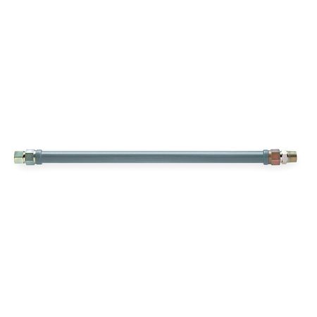 DORMONT Gas Connector, PVC Coated SS, 3/4 x 36 In 41-4142-36