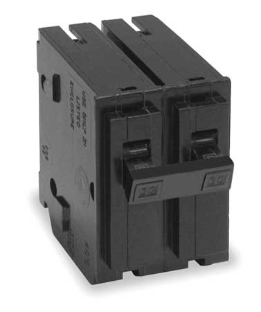 Square D Miniature Circuit Breaker, HOM Series 110A, 2 Pole, 120/240V AC HOM2110