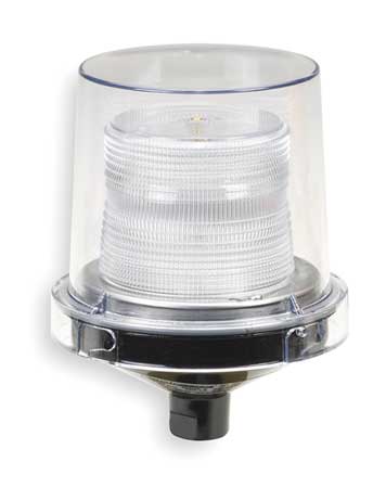 FEDERAL SIGNAL Hearing Impaired, Strobe, Clear 224XSTHI-024C