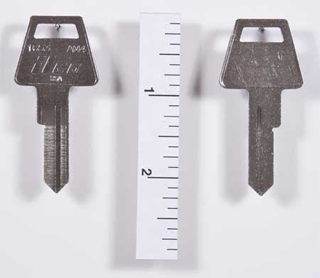 Kaba Ilco Key Blank, PK10 1653-AM4