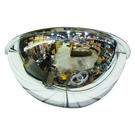 Zoro Select Half Dome Mirror, 32In., Acrylic ONV-180-32