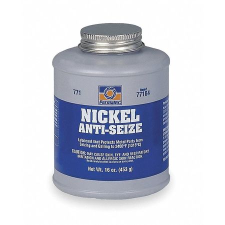 PERMATEX Anti-Seize Compound, Nickel, 1-Lb. Bottle 77164