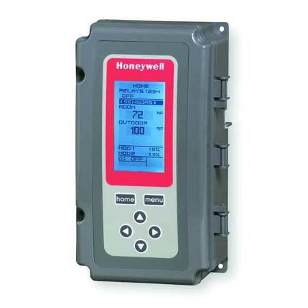 HONEYWELL Electronic Temperature Control, Open/Close on Rise, SPDT T775B2024/U
