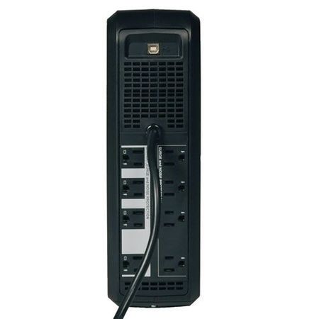 Tripp Lite UPS System, 900VA, 8 Outlets, Tower, Out: 110/115/120V AC , In:120V AC OMNI900LCD