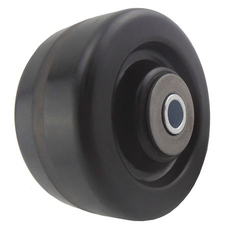 ZORO SELECT Caster Wheel, 4 in., Roller Bearing, 800 lb 2G223