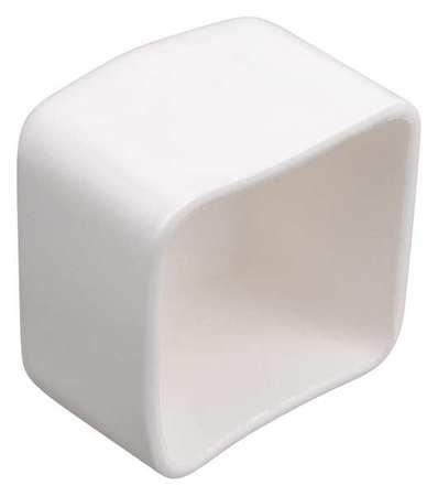 ZORO SELECT Superstrut Channel Safety End Cap, White, PK25, Width: 1 5/8 in V800NEOCPW