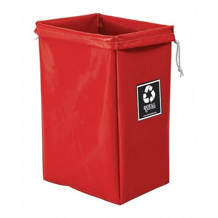 Royal Basket Trucks vinyl Enviro Hamper Bag Red G00-RRX-EBN