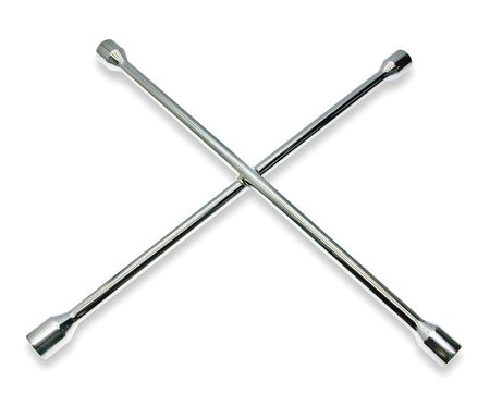 WESTWARD Lug Nut Wrench, 4 Way, L 20 In 2HLB1