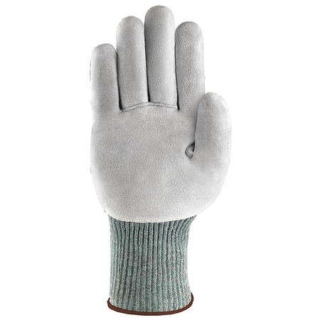 Ansell Activarmr Cut-Resistant Gloves, A5 Cut Level, Goatskin Leather Palm, Medium (Size 8), 1 Pair 70-765