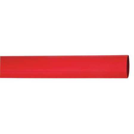 3M Shrink Tubing, 0.8in ID, Red, 6in, PK3 ITCSN-0800-6"-RED-12-3 PC PKS