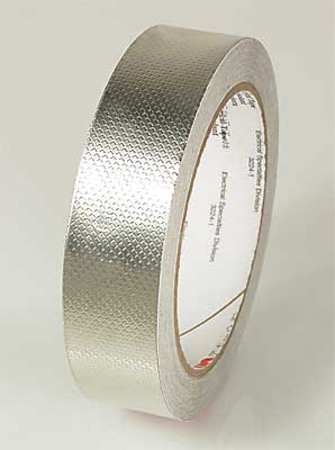 3M Shielding Foil Tape, 1/2 In x 18 yd., PK18 1345 1/2X18